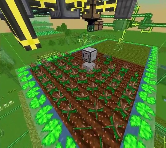 Mystical Agriculture farm insanely fast for no apparent reason