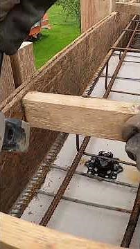 Finishing the Ring Beam Formwork 💪