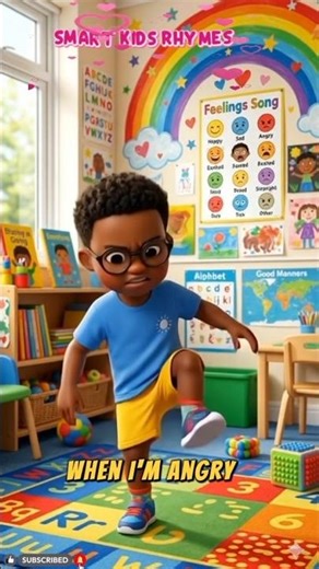 Feelings for Kids UK 😊 | Emotions for Preschool | Nursery Rhymes|