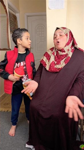الي مش بيحب الايسكريم🤣❌ #حمزه #ماما