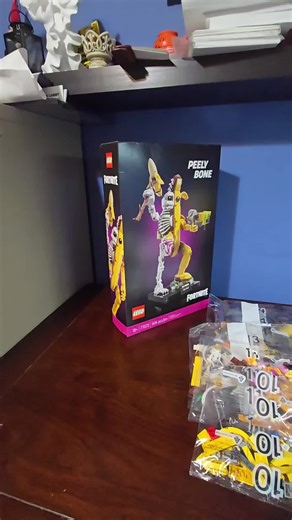 LEGO Fortnight Peely Bone Set 77072, 1414 pieces. Pretty cool build, know nothing about Fortnight, but still a cool build #fortnight #lego #peelybone #CapCut