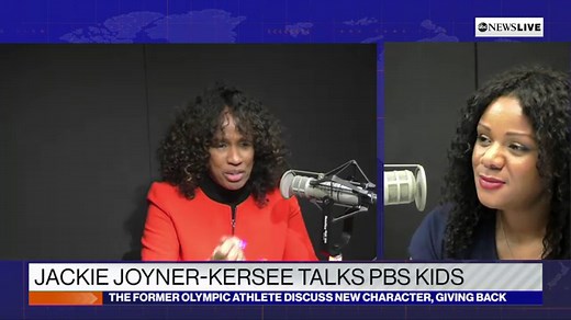 Jackie Joyner Kersee discusses her character on PBS Kids
