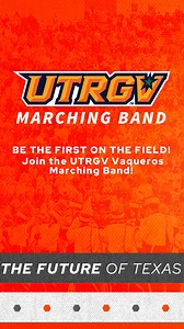 31K views · 233 reactions | Are you a musician or color guard performer? Join the UTRGV Marching Band for our first football season this fall!   Scholarships + instruments available.  All majors welcome.  Submit your interest form by Aug. 1  Details here: link.utrgv.edu/marchingband | UTRGV - The University of Texas Rio Grande Valley | Facebook