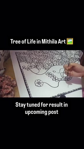 33 shares | “Creativity in motion ” Getting ready for my upcoming order by regional artist from Bihar,India 覆覆 #dubai #trending #mithilaart | Kanyaka Fzc UAE | Facebook