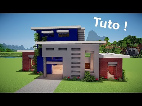 TUTO #63 | Comment Faire un Petit Commissariat de Police sur MINECRAFT ?!