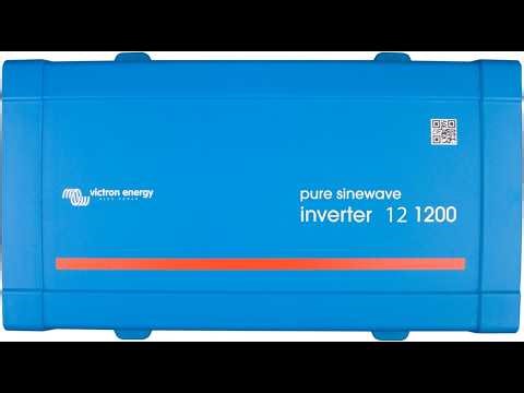 Victron Energy 1200VA 12-Volt 120 Volt AC Pure Sine Wave Inverter Review - Pros & Cons - Victron