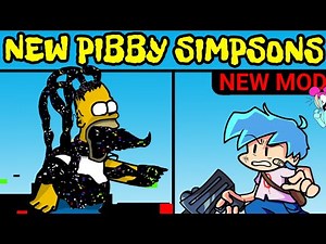 Friday Night Funkin' New VS Pibby Simpsons | Come Learn With Pibby x FNF Mod