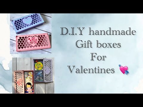 DIY Handmade Gift Box for Valentine | Cute & Creative Surprise Box Idea 💝