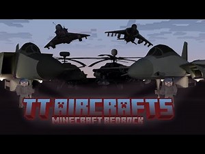 TT AIRCRAFT 1.0.6 BETA | Minecraft Addon #minecraft #addon