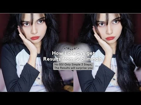 How To ACTUALLY Listen To Subliminals? (GET OVERNIGHT RESULTS)