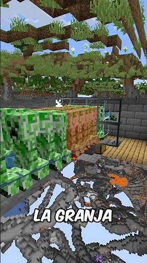 THE BEST CREEPER FARM IN MINECRAFT! 😱⛏️ #shorts