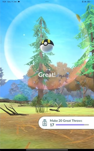 Caught 100% IV Growlithe ⭐ #pokemongo #pokemon #growlithe #wildpokemon #xiaomipad6