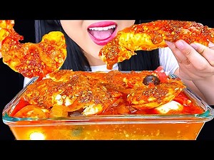 ASMR DESHELLED KING CRAB & LOBSTER SEAFOOD BOIL MUKBANG | Eating Show | ASMR Phan