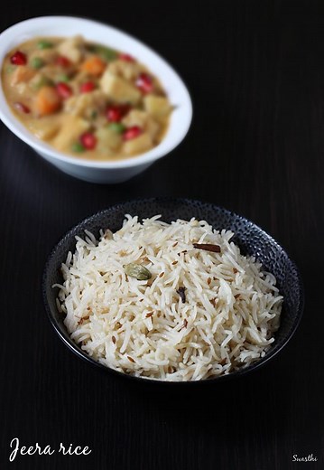 Jeera Rice Recipe (Restaurant Cumin Rice) - Swasthi's Recipes
