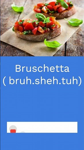 How to Pronounce Bruschetta? (Correctly in British English)