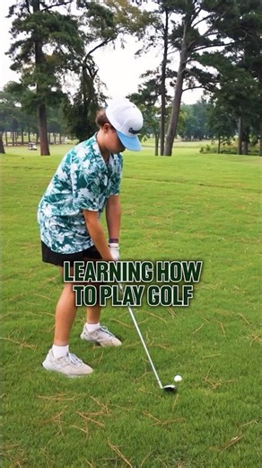 🔥 LEARNING a new sport - GOLF! ⛳️ #golf #tips #drills #growthegame #youtubegolf