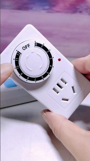 ⚡Automatic Power Off Timer Switch ⏰ Save Electricity & Time! #shorts