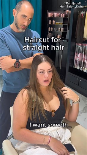 Rami Jabali Salon on Instagram: "Haircut tips for straight, fine, and slightly flat hair: 1. Subtle Rounded Front for a Layered Illusion • Instead of adding full layers, a gentle rounded shape at the front can create the illusion of layers without compromising thickness. • This keeps the ends looking full while giving a soft, natural shape. 2. Lightweight, Disconnected Top Layer • A very thin, disconnected layer at the crown adds bounce and volume, especially at the front and sides. • This layer