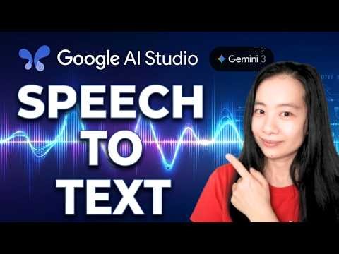 Build a FREE Transcription App in 5 Minutes with Google AI Studio (No Coding!)