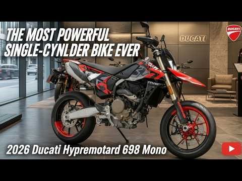 The Most Powerful Single-Cylinder Bike EVER – 2026 Ducati Hypermotard 698 Mono