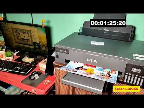 EPSON L18050 PRINTER REVIEW | SPEED TEST A3 PRINT | Latest A3 Photo Printer 2023