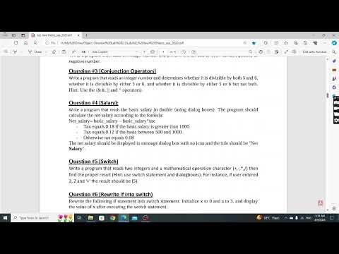 lesson 1: introduction to Java Lab (Object-Oriented Programming 1 Lab Manual)