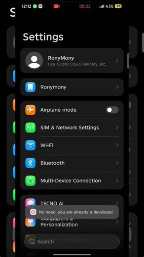 Tecno HIOS 16 Local OTA Update Tutorial.