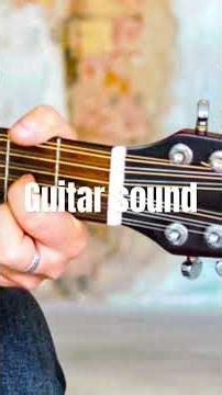 The sound of a twelve string guitar