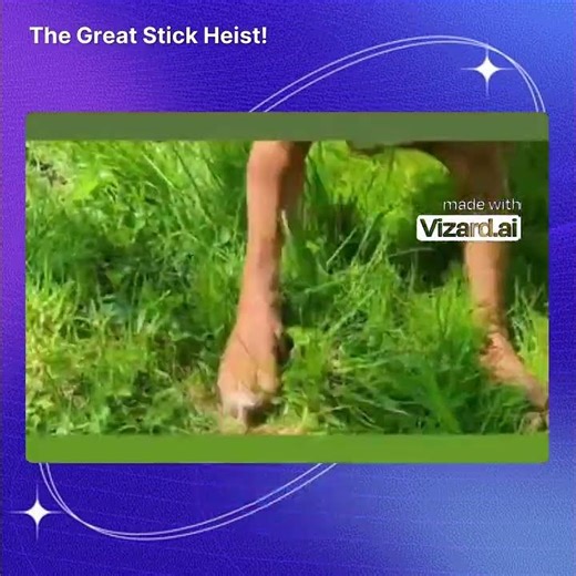 YOU WON"T BELIEVE WHAT HAPPENS! The Great Stick Heist!