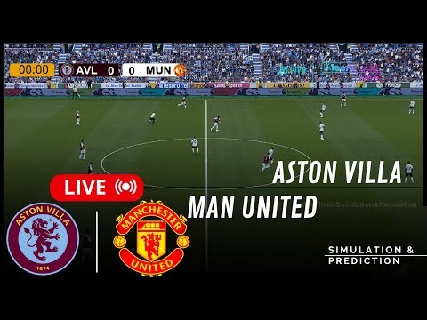 ASTON VILLA 2-1 MANCHESTER UNITED PREMIER LEAGUE 2025-26 Match Highlights Simulation/Recreation