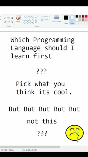 First Programming Language To Learn #Shorts #Coding