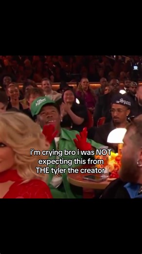 Tyler the Creator Surprises Fans at the Grammys