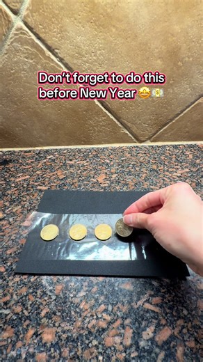 Don’t forget to put 5 coins add cinnamon for extra power on top of your door before the new year,remove them on the 1st and spend or give away the money ( as you come in and out of your house, money will following in for the new year) 💰💵#lifehacks #newyear #newyear2026 #money #lucky