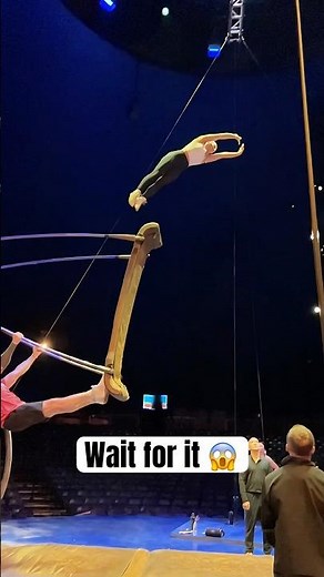 Swing Flip Make Your Stomach Drop! 😱 #circus #acrobatics #stunt