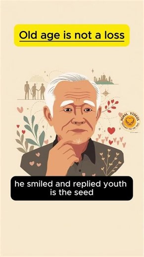 Old age is not a loss.“The Crown of Life – A Heartwarming Story About Old Age”