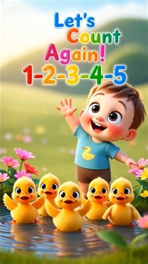 5 Little Ducks Adventure 🦆 | Learn Counting 1-5 for Kids