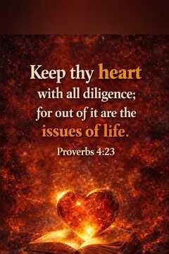 Powerful Bible Verses About the Heart |Scriptures for Spiritual Growth #bibleversequote #viral
