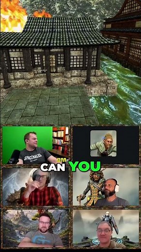 D&D Players Trapped in a Burning Building as Fire Spreads Fast