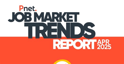 Pnet Job Market Trends Report – April 2025