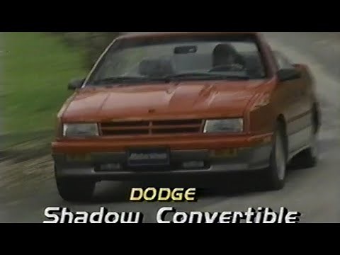 1991 Dodge Shadow Convertible - MotorWeek Retro