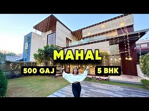 Inside a 5 BHK Luxury House With Water Lobby Design | 500 Gaj House Sale in Mohali | Home Tour