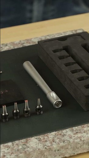 Make Perfect Holes in Seconds✨ Craftplus® Mini Punch #RoundPunch #PunchSet #Punchtubes #LeatherPunch