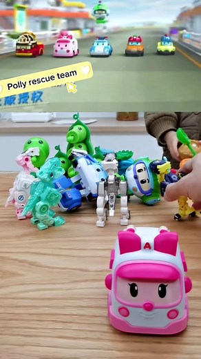 Deformation Robocar Poli Toys Set for Kids