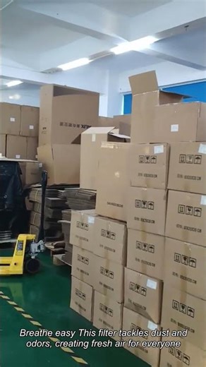 Odor Free Air Filter HEPA Dust Removal