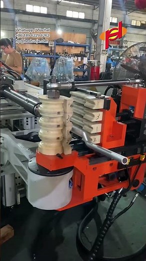 How to Bent Bike & Moto Handlebars? CNC Tube Bending Machine with 3-Layer Compound Die #handlebar