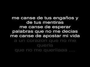 Los Vasquez - No Me Queria Letra HD