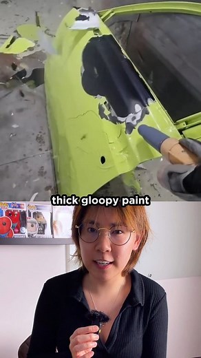 From Charge to Coat: The Physics of Electrostatic Painting This video details electrostatic spray painting, an efficient method for coating metal surfaces. It showcases how negatively charged paint droplets are applied with high voltage, ensuring an even paint application as they are attracted to the oppositely charged metal. This process highlights principles of physics and electrostatics, resulting in a superior metal paint finish. #physics #science #explained | vt.physics