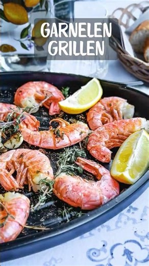 Garnelen grillen wie im Urlaub