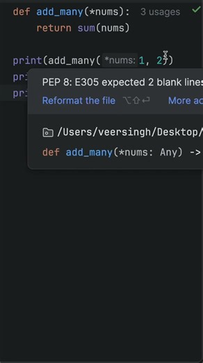 This Python Feature Makes Your Functions WAY More Flexible #coding #python #programming