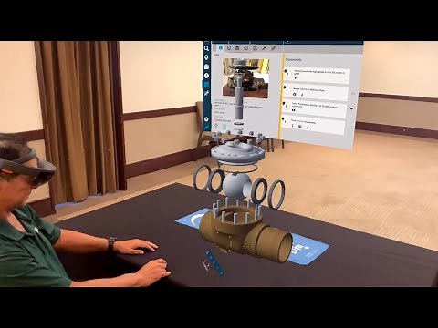 US Navy Shipboard Maintenance and Repairs with Augmented Reality